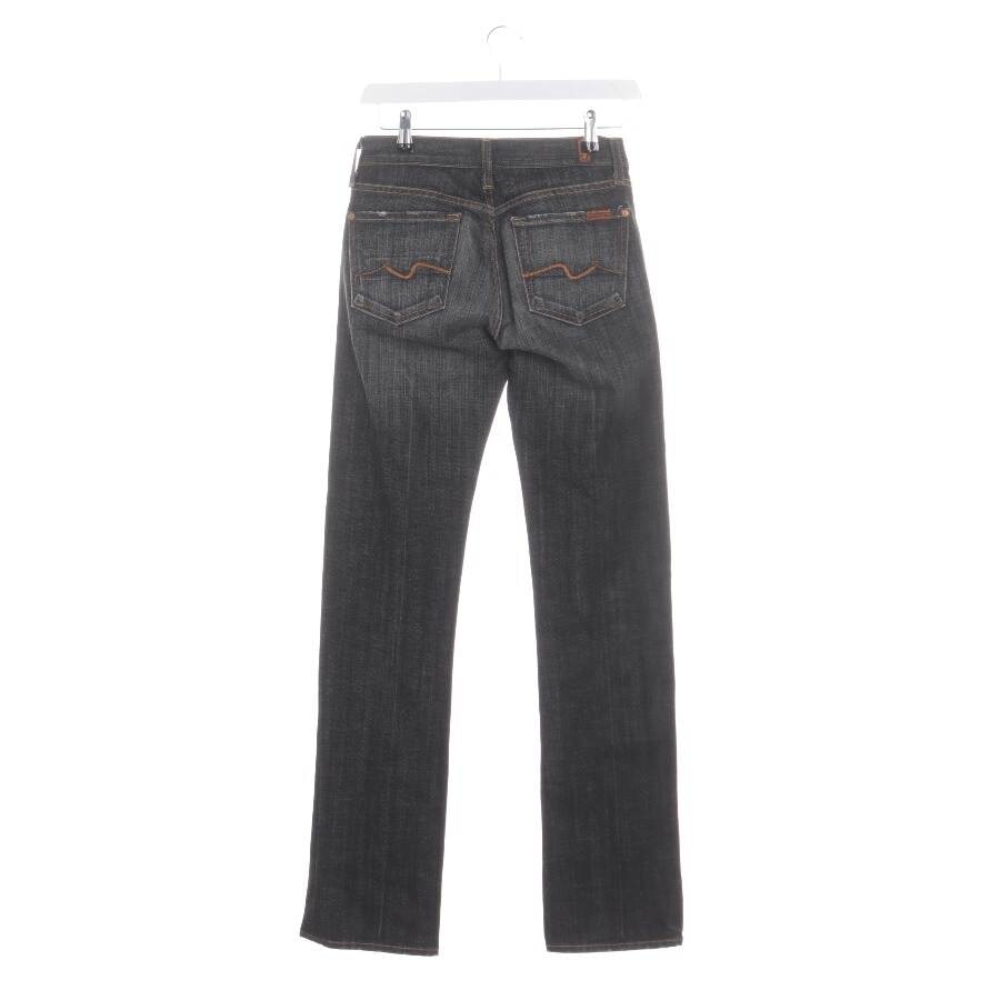 Image 2 of Jeans Straight Fit W25 Dark Gray in color Gray | Vite EnVogue