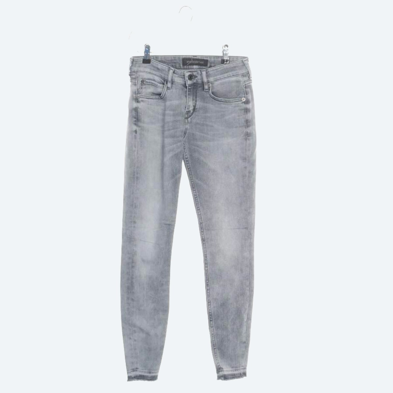 Image 1 of Jeans Skinny W25 Light Gray in color Gray | Vite EnVogue
