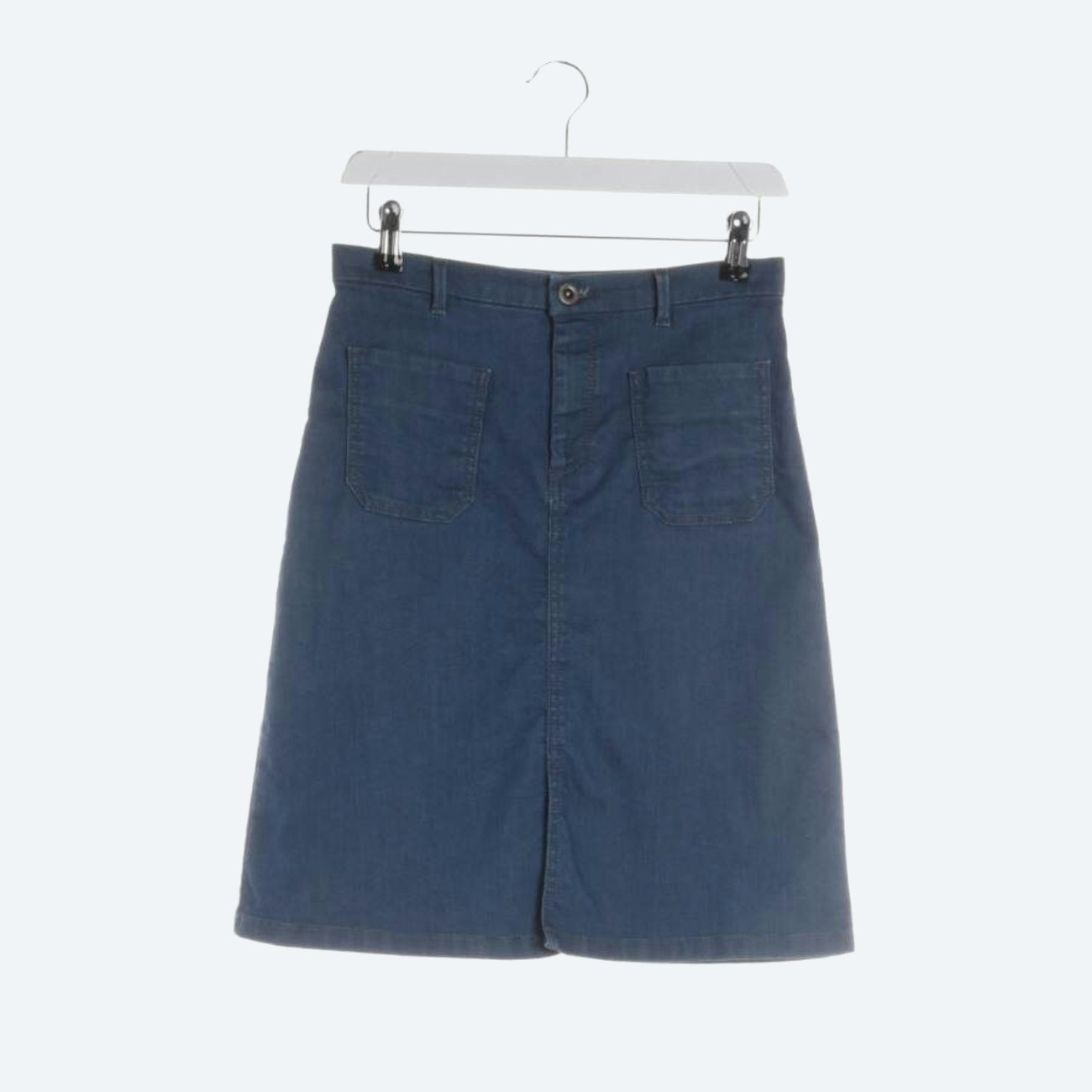 Image 1 of Skirt W25 Blue in color Blue | Vite EnVogue
