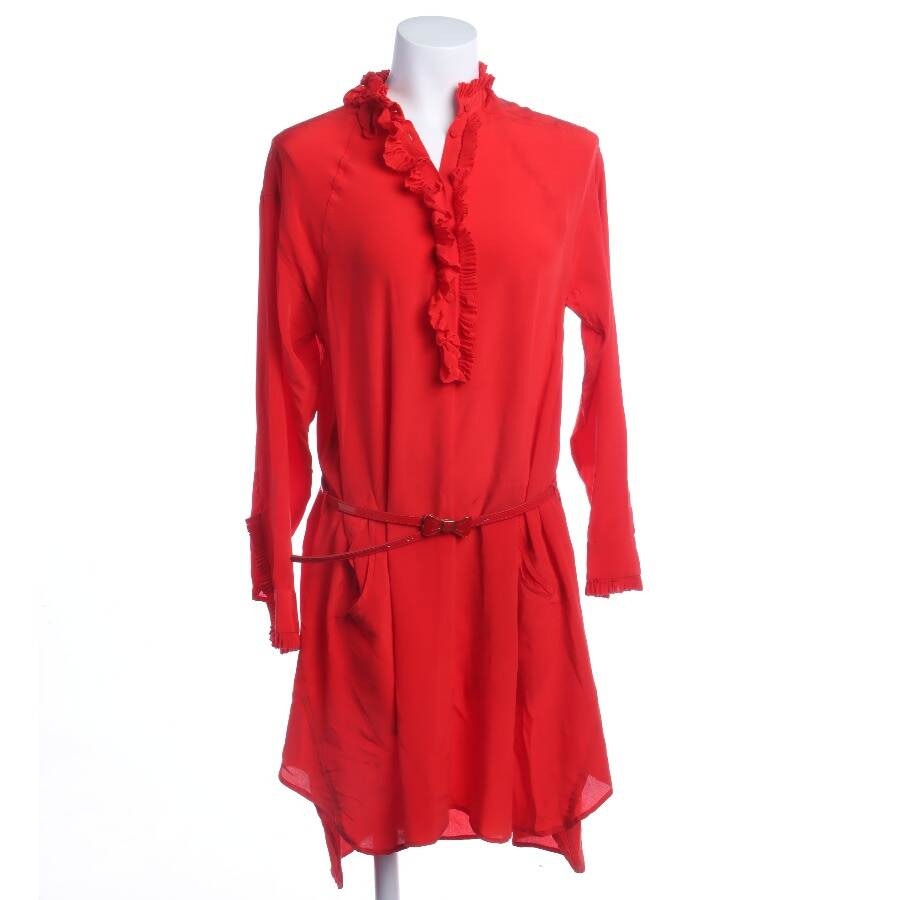 Image 1 of Silk Dress XS Red in color Red | Vite EnVogue