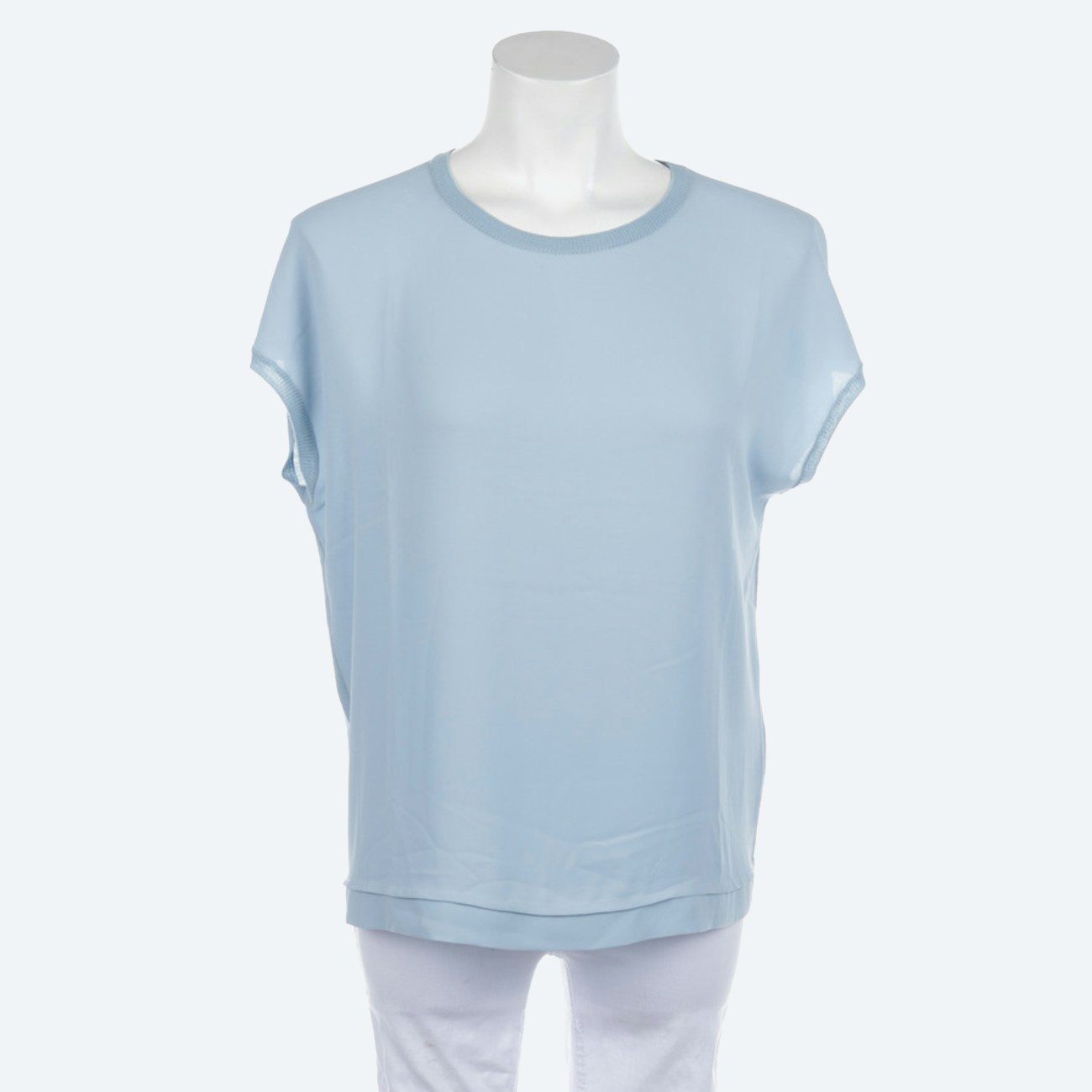 Image 1 of Wool Shirt 38 Lightblue in color Blue | Vite EnVogue