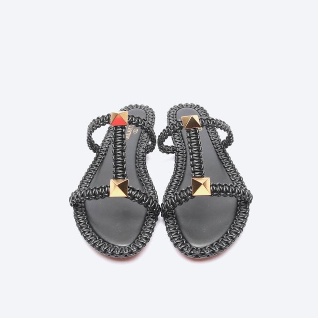 Image 2 of Roman Stud Sandals EUR 40 Black in color Black | Vite EnVogue