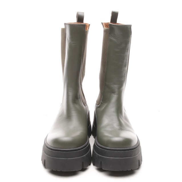 Ankle Boots EUR38 Darkgreen | Vite EnVogue