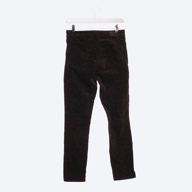 Image 2 of Velvet Pants 34 Black in color Black | Vite EnVogue