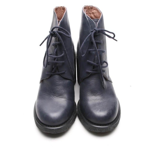 Ankle Boots EUR38 Navy | Vite EnVogue