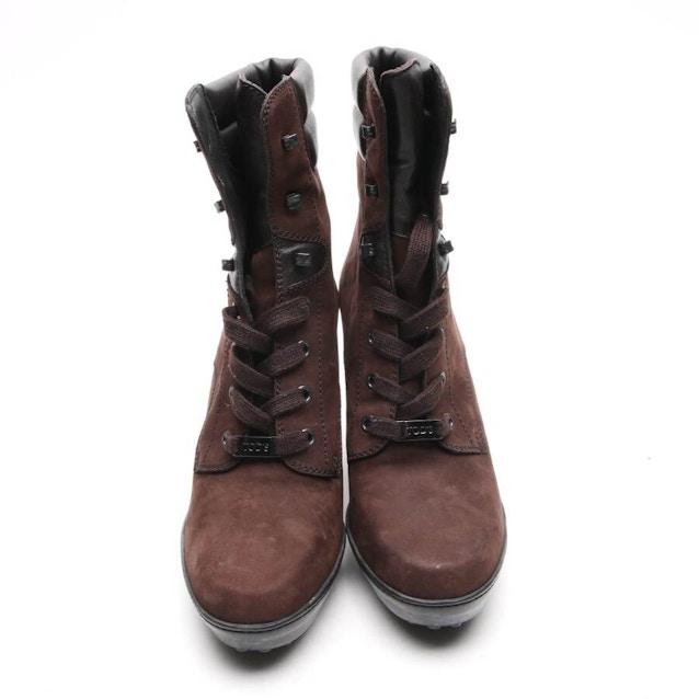 Ankle Boots EUR 39.5 Dark Brown | Vite EnVogue