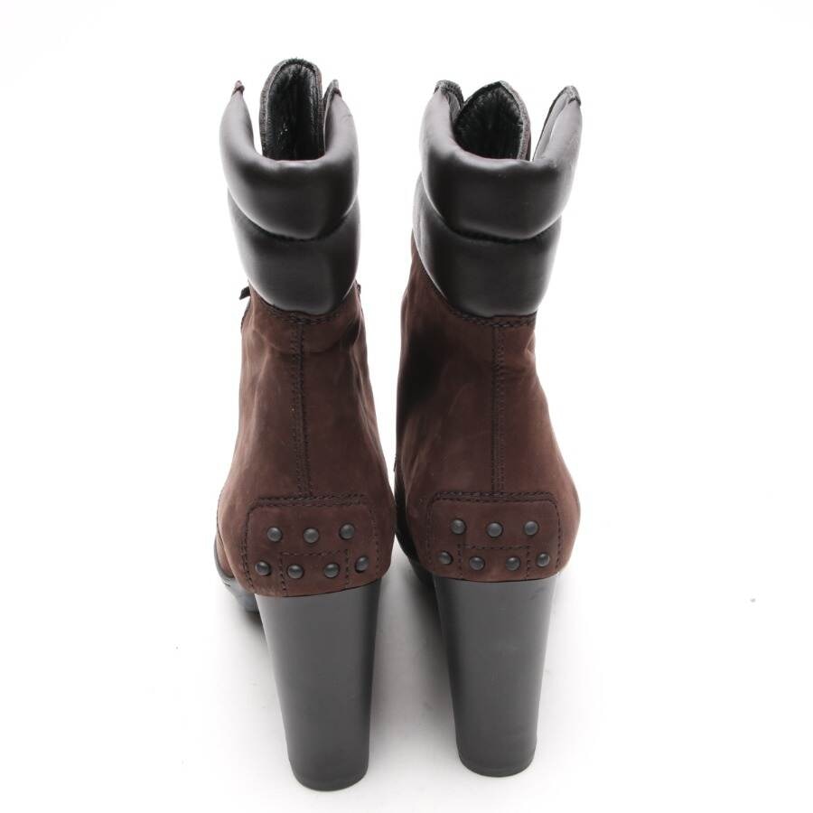 Image 3 of Ankle Boots EUR 39.5 Dark Brown in color Brown | Vite EnVogue