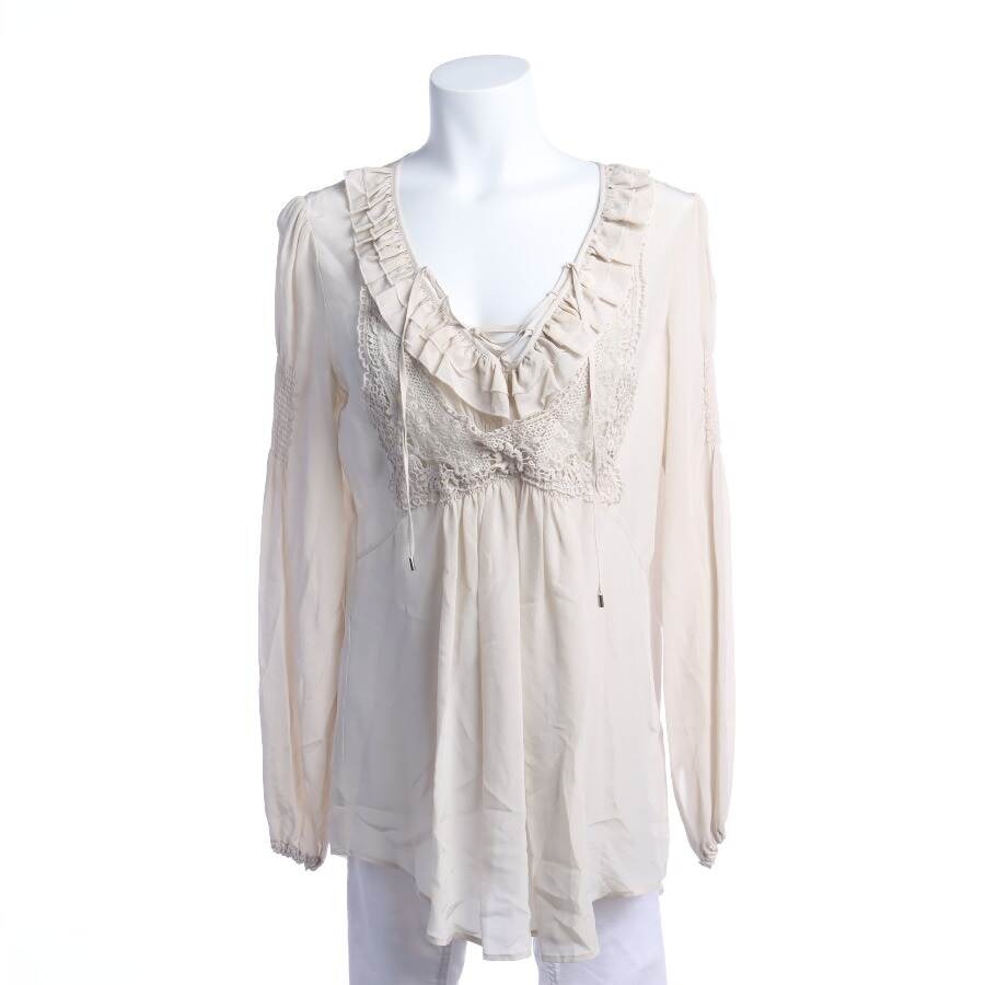 Image 1 of Silk Blouse 42 Beige in color White | Vite EnVogue