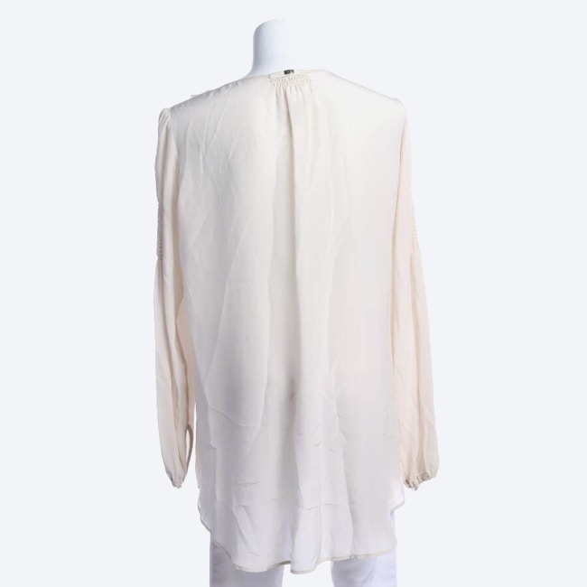 Image 2 of Silk Blouse 42 Beige in color White | Vite EnVogue