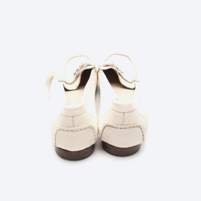 Image 3 of Loafers EUR 39.5 Cream in color White | Vite EnVogue