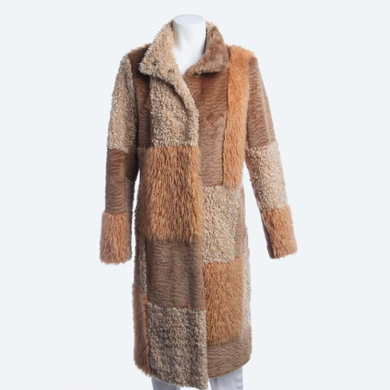 Image 1 of Winter Coat 34 Light Brown in color Brown | Vite EnVogue
