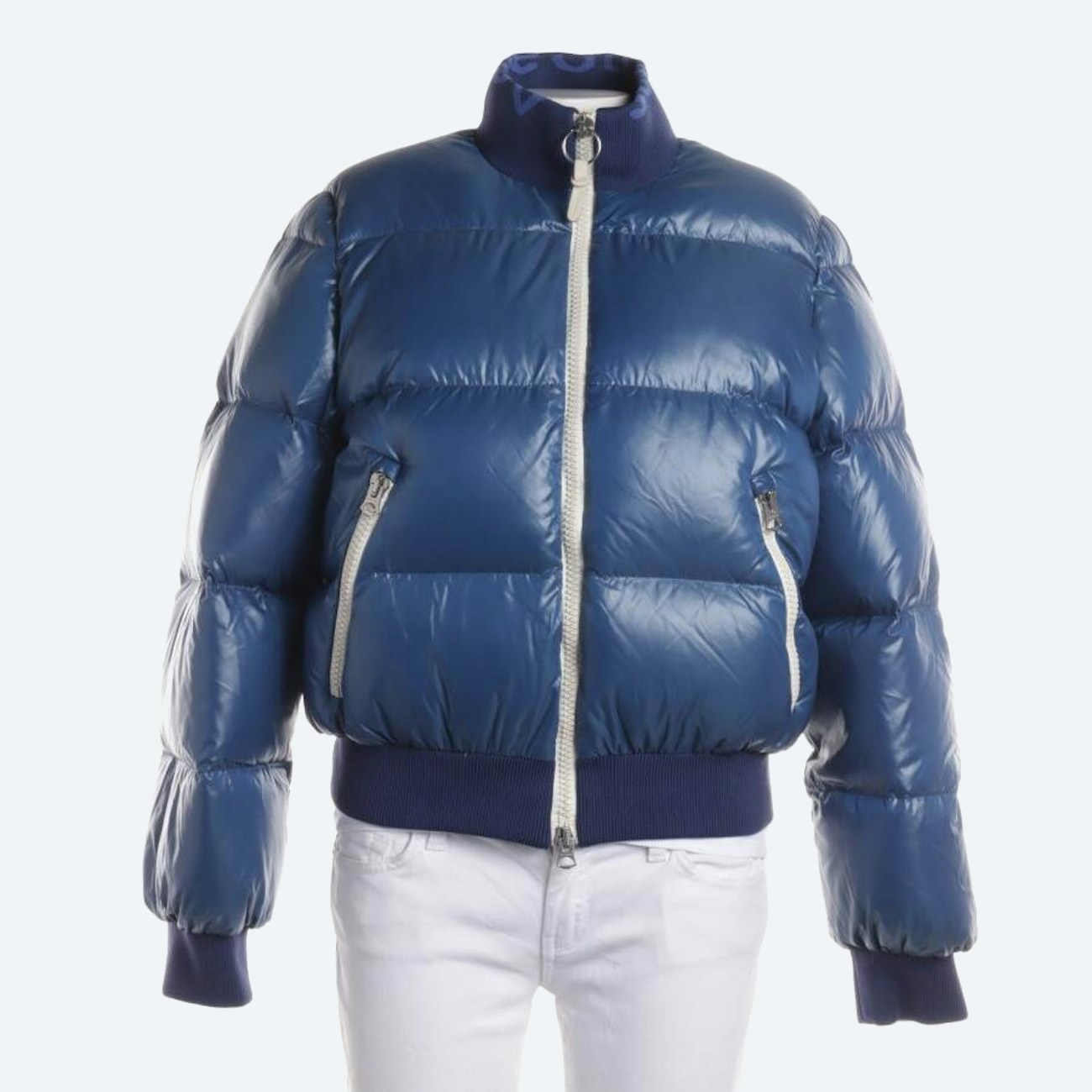 Image 1 of Winter Jacket 40 Blue in color Blue | Vite EnVogue