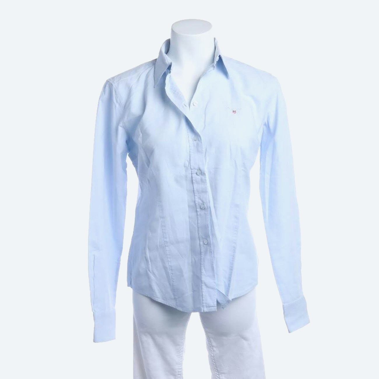 Image 1 of Shirt 36 Light Blue in color Blue | Vite EnVogue