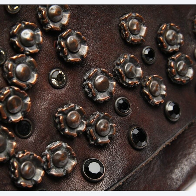 Image 9 of Crossbody Bag Dark Brown in color Brown | Vite EnVogue