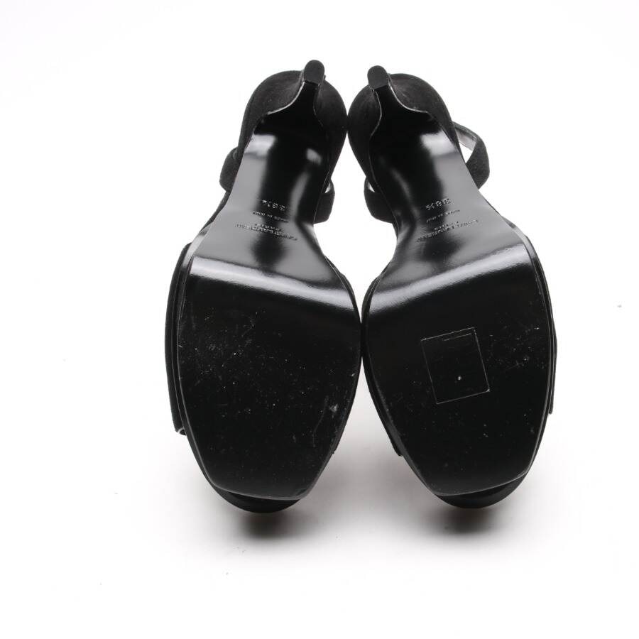 Image 4 of Heeled Sandals EUR 38.5 Black in color Black | Vite EnVogue