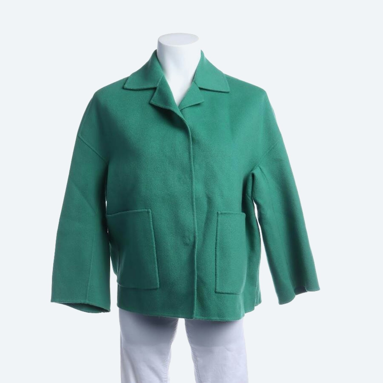 Image 1 of Between-seasons Jacket 36 Green in color Green | Vite EnVogue