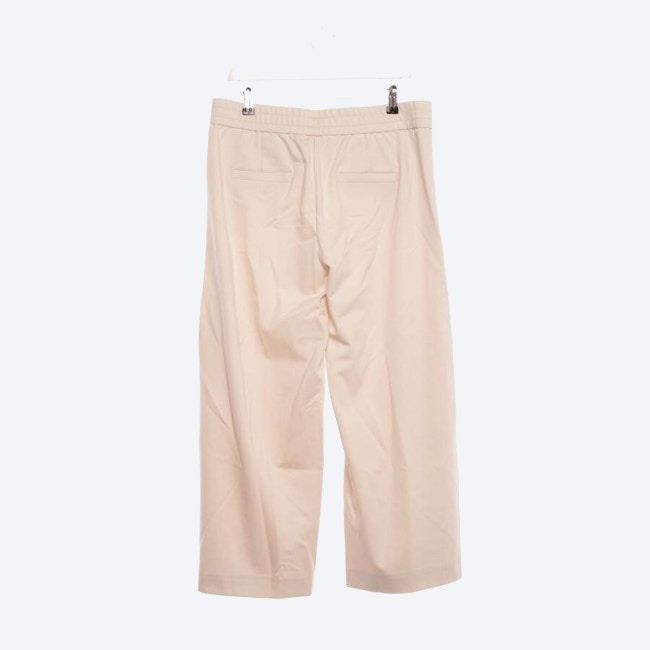 Image 2 of Trousers 42 Beige in color White | Vite EnVogue