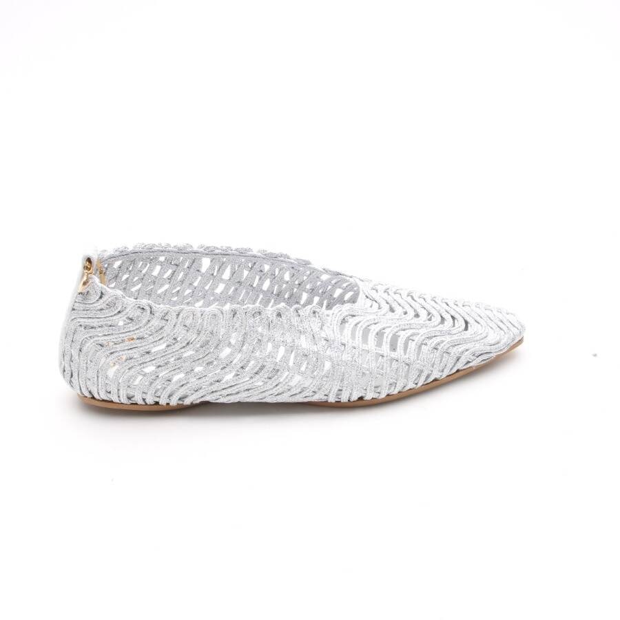 Image 1 of Loafers EUR 36.5 Silver in color Metallic | Vite EnVogue