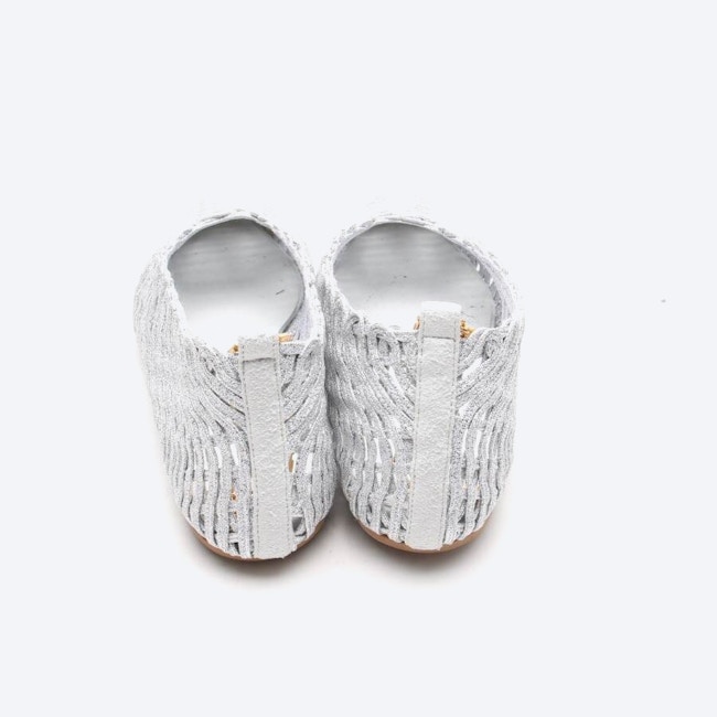 Image 3 of Loafers EUR 36.5 Silver in color Metallic | Vite EnVogue