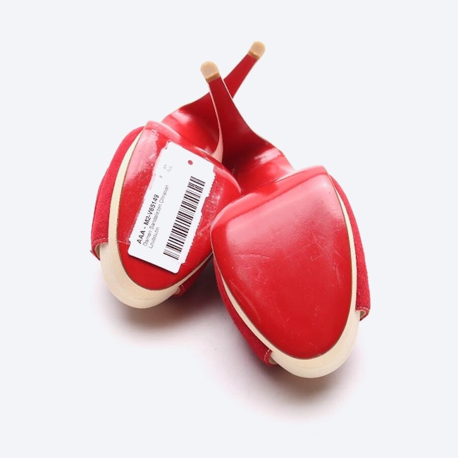 Image 4 of Heeled Sandals EUR 35.5 Red in color Red | Vite EnVogue