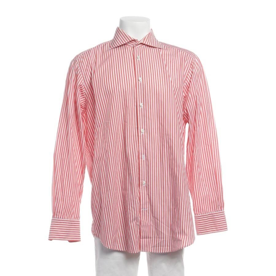 Image 1 of Casual Shirt 43 Light Red in color Red | Vite EnVogue