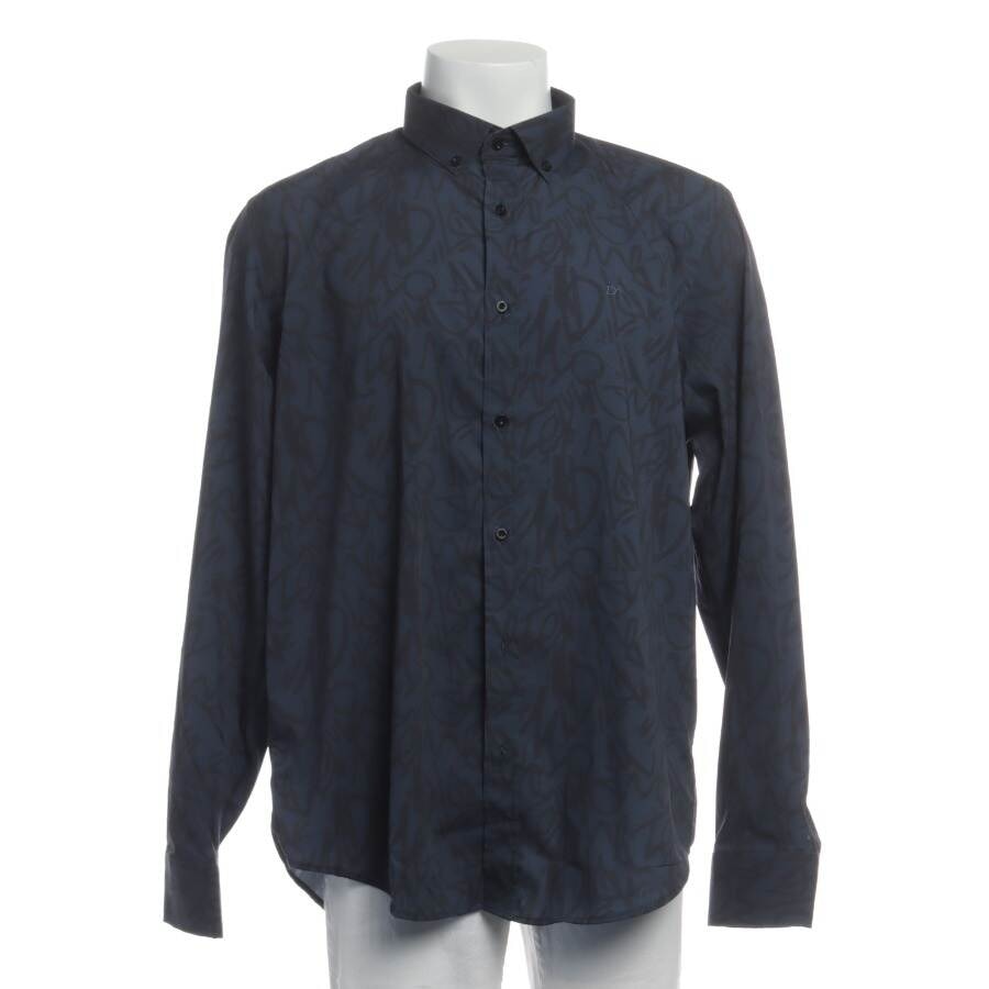 Image 1 of Casual Shirt 2XL Navy in color Blue | Vite EnVogue