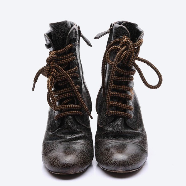 Image 2 of Ankle Boots EUR 36.5 Dark Brown in color Brown | Vite EnVogue