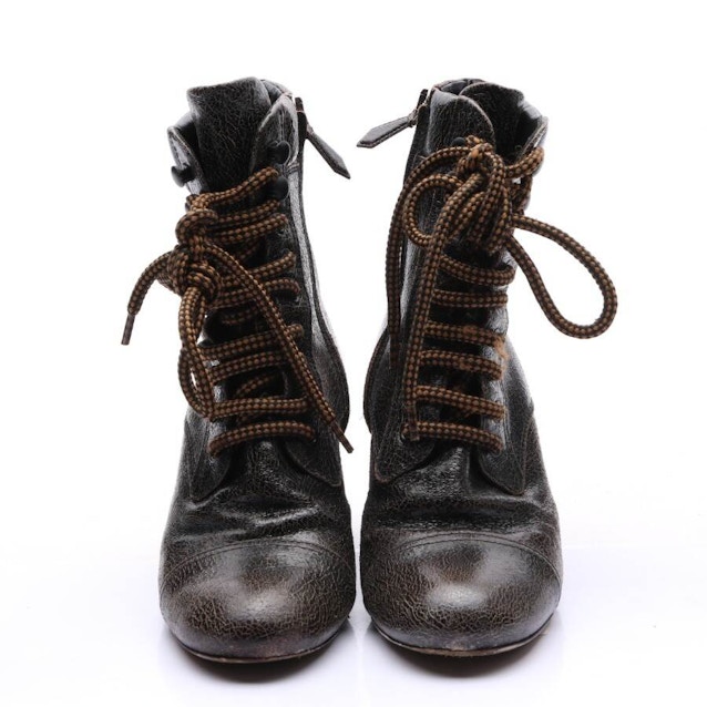 Ankle Boots EUR 36.5 Dark Brown | Vite EnVogue