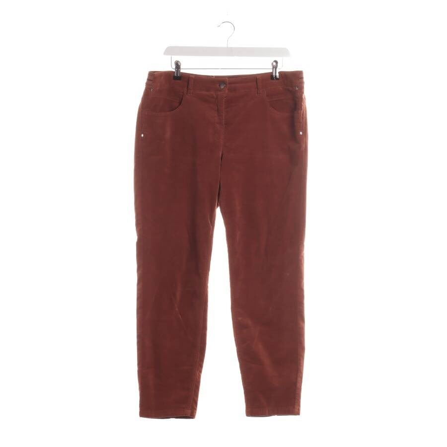 Image 1 of Velvet Pants 46 Brown in color Brown | Vite EnVogue