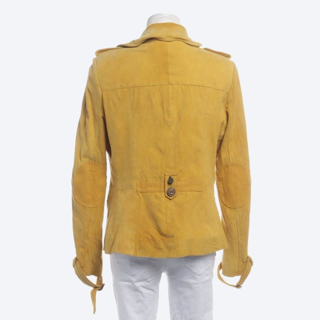 Image 2 of LeatherJacket 40 Yellow in color Yellow | Vite EnVogue