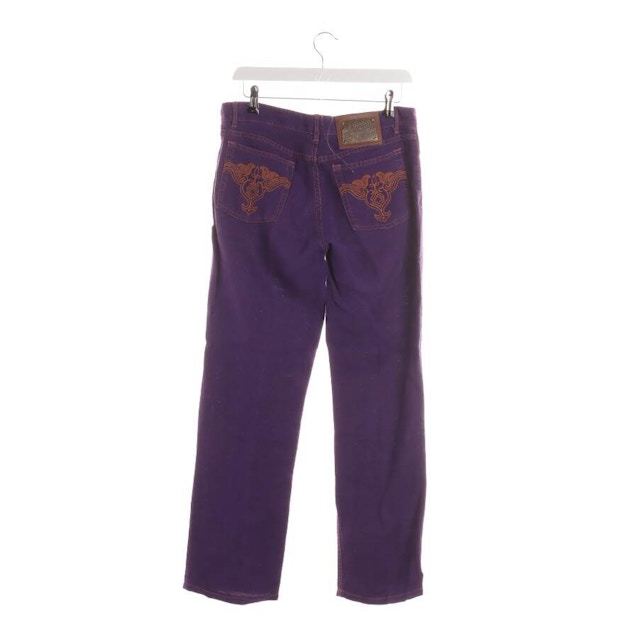 Linen Pants W29 Purple | Vite EnVogue