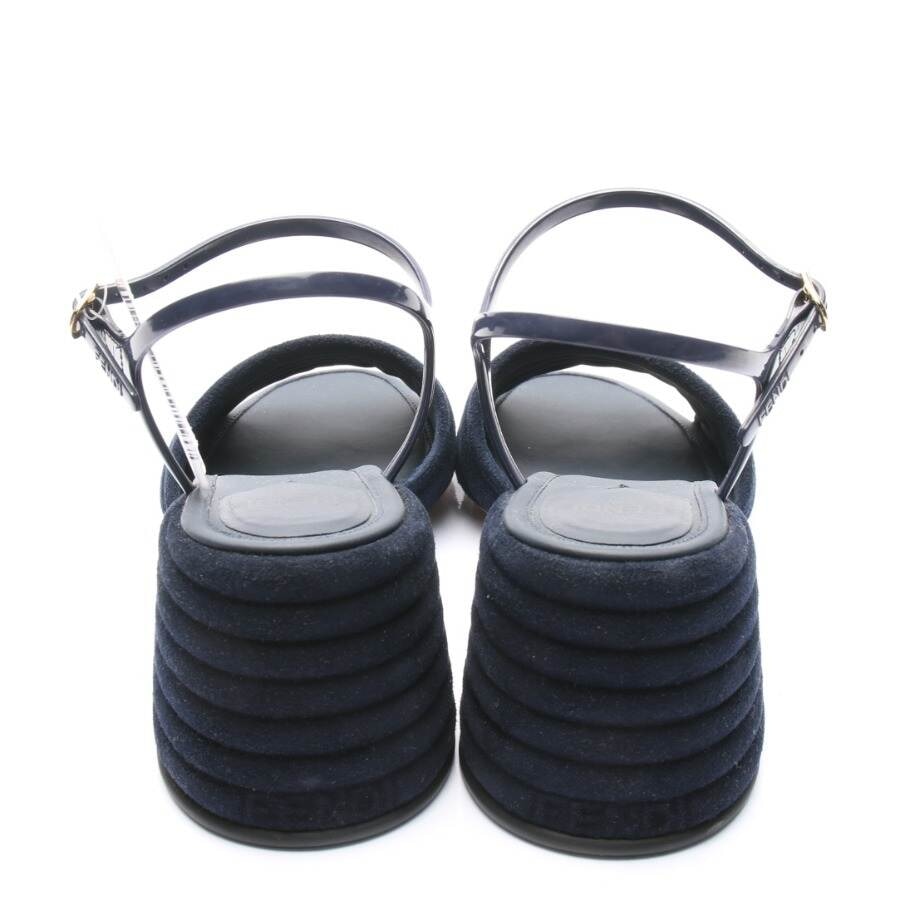 Image 3 of Heeled Sandals EUR 36 Navy in color Blue | Vite EnVogue
