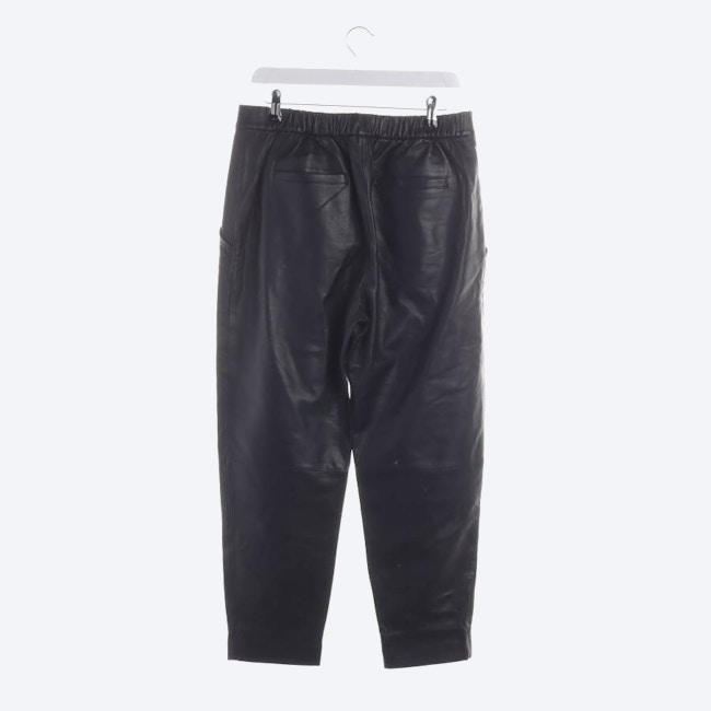 Image 2 of Leather Pants M Black in color Black | Vite EnVogue