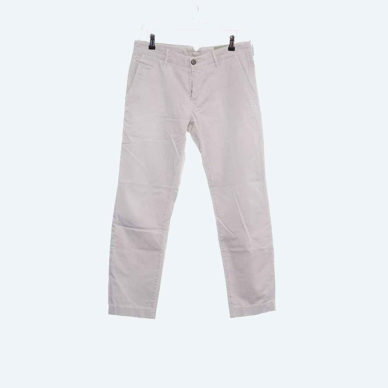 Image 1 of Trousers S Light Gray in color Gray | Vite EnVogue