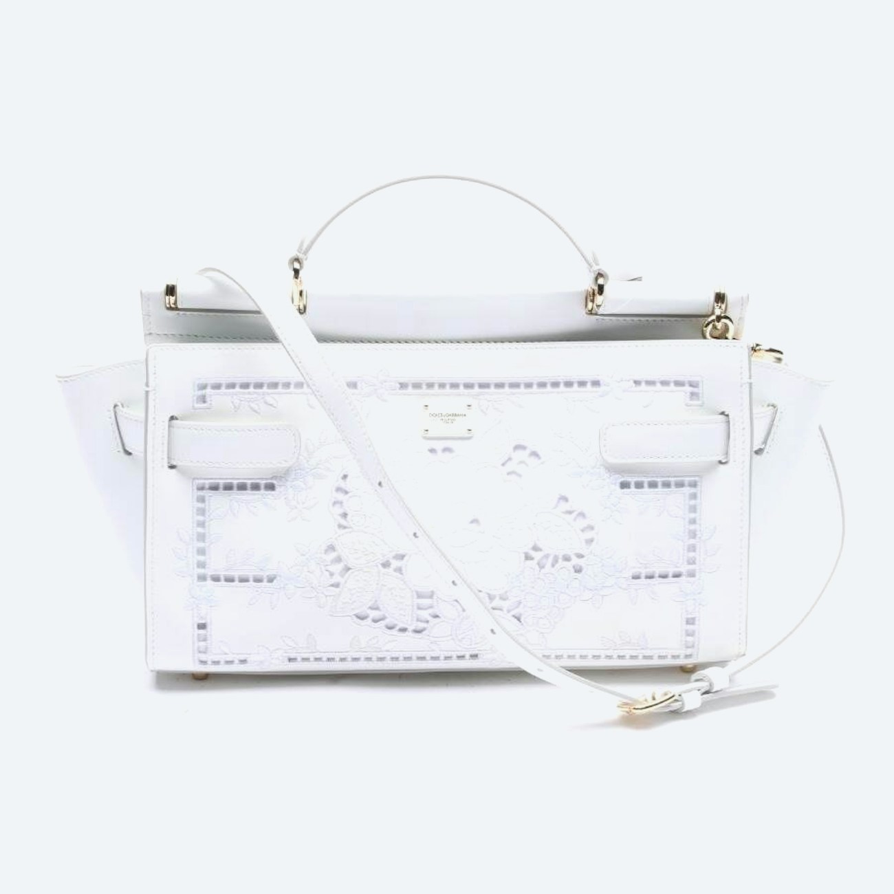 Image 1 of Sicily Handbag White in color White | Vite EnVogue