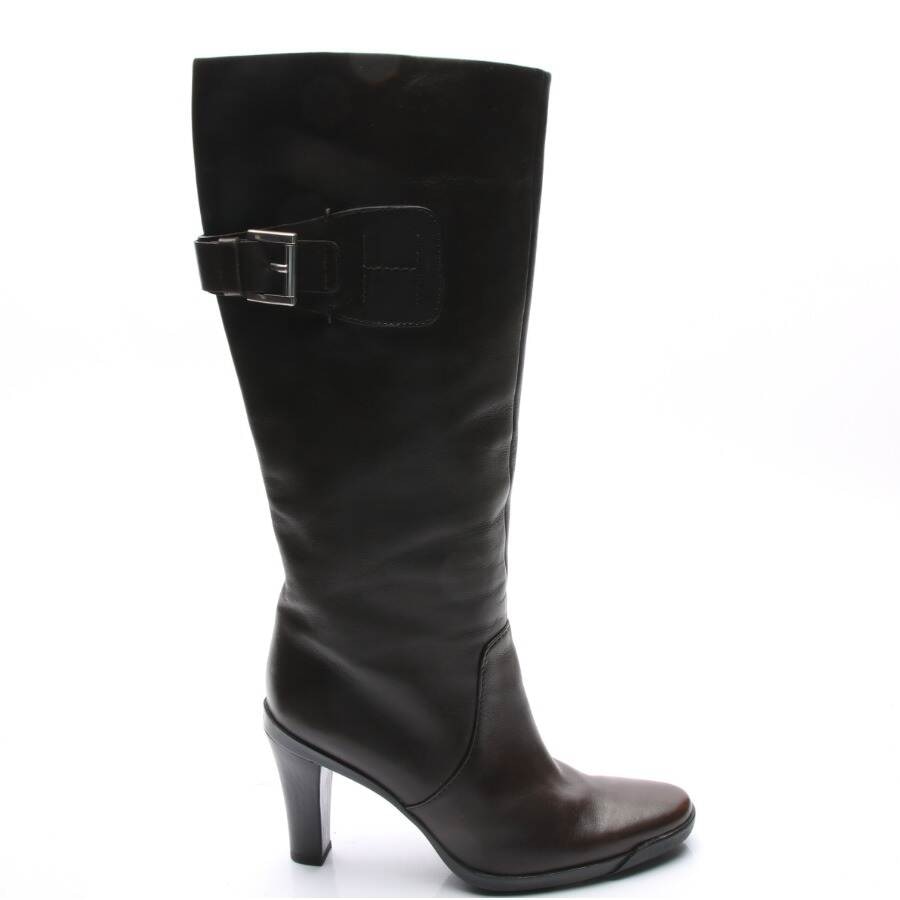 Image 1 of Boots EUR 39 Dark Brown in color Brown | Vite EnVogue