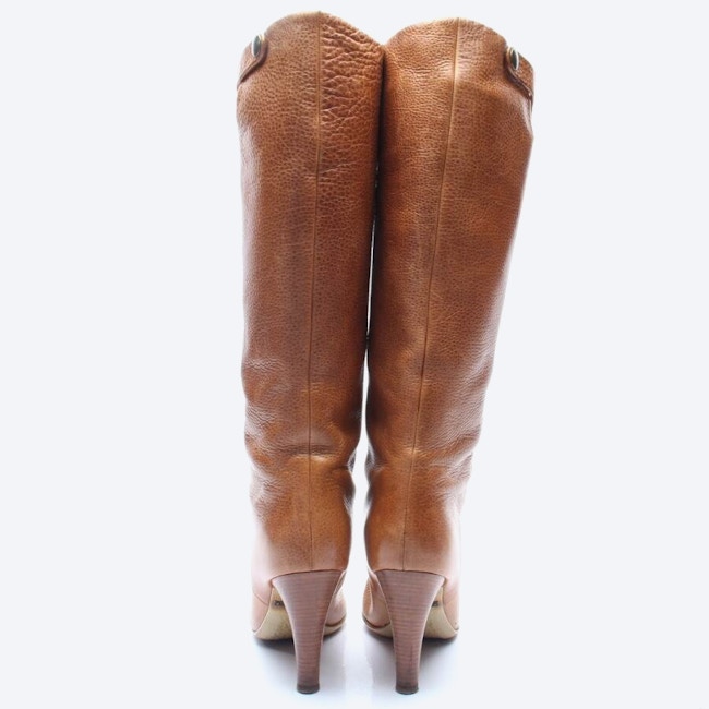 Image 3 of Boots EUR 39 Light Brown in color Brown | Vite EnVogue