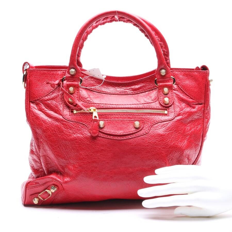 Image 4 of Classic City Handbag Red in color Red | Vite EnVogue