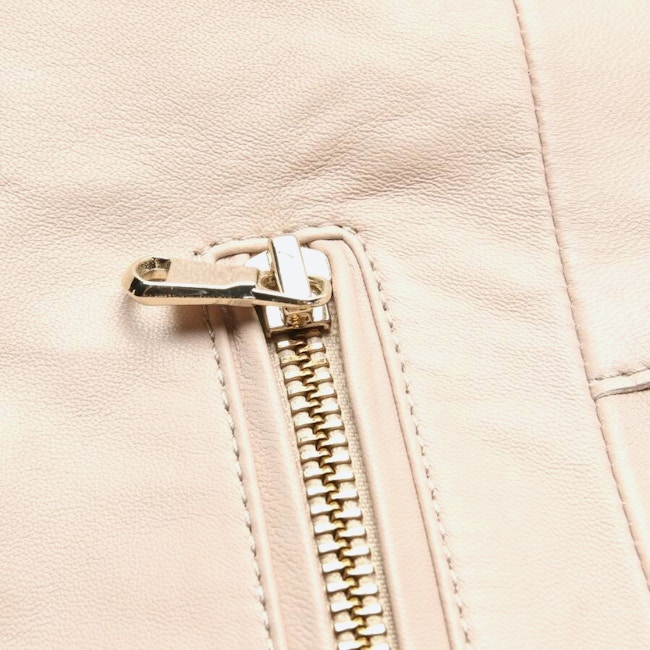 Image 5 of LeatherJacket 36 Light Pink in color Pink | Vite EnVogue