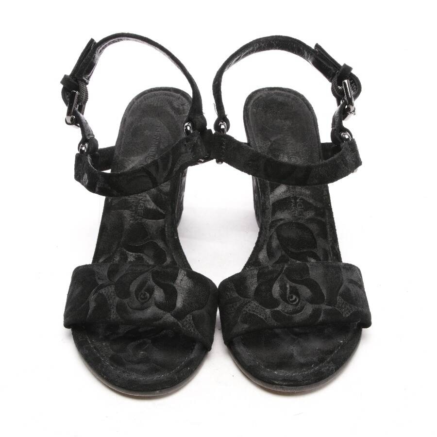 Image 2 of Heeled Sandals EUR 35.5 Black in color Black | Vite EnVogue