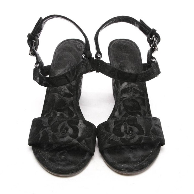 Heeled Sandals EUR 35.5 Black | Vite EnVogue