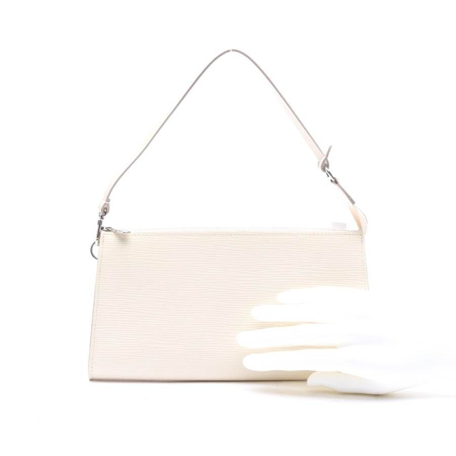Image 4 of Evening Bag Cream in color White | Vite EnVogue