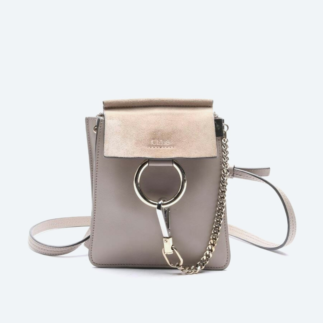 Image 1 of Faye small Evening Bag Gray in color Gray | Vite EnVogue