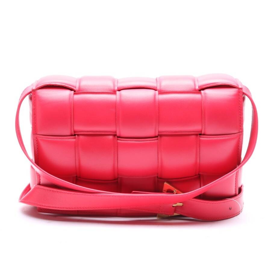 Image 1 of Padded Cassette Crossbody Bag Red in color Red | Vite EnVogue