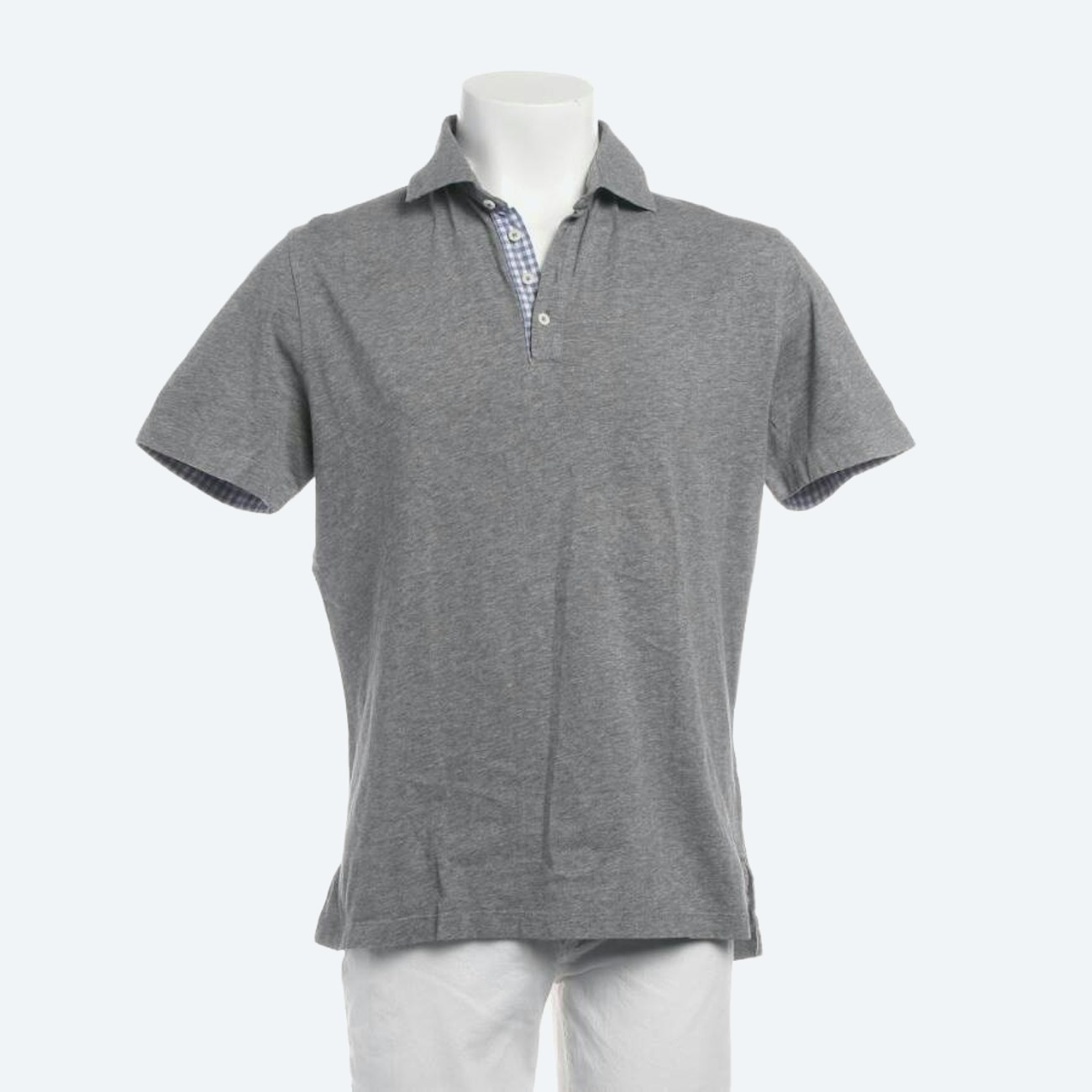 Image 1 of Polo Shirt 50 Light Gray in color Gray | Vite EnVogue