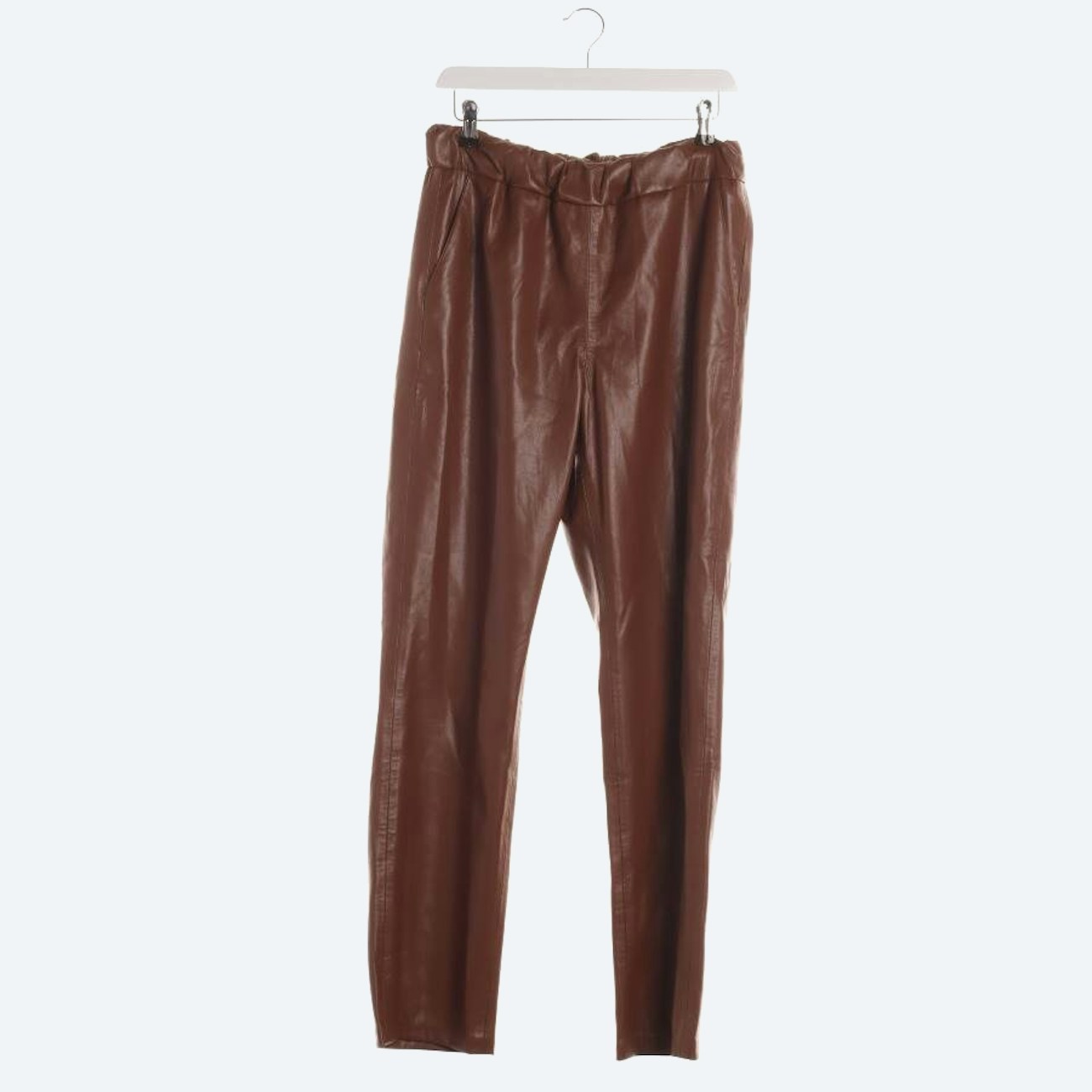 Image 1 of Trousers M Brown in color Brown | Vite EnVogue
