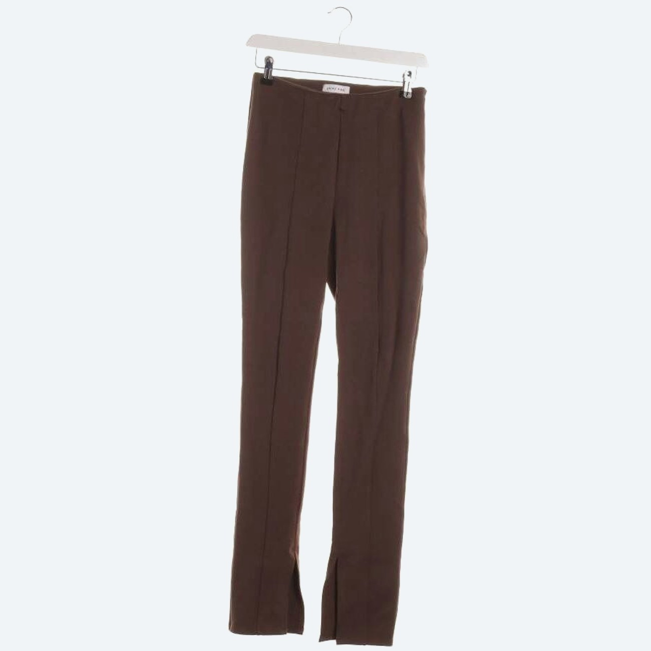 Image 1 of Trousers 36 Dark Brown in color Brown | Vite EnVogue