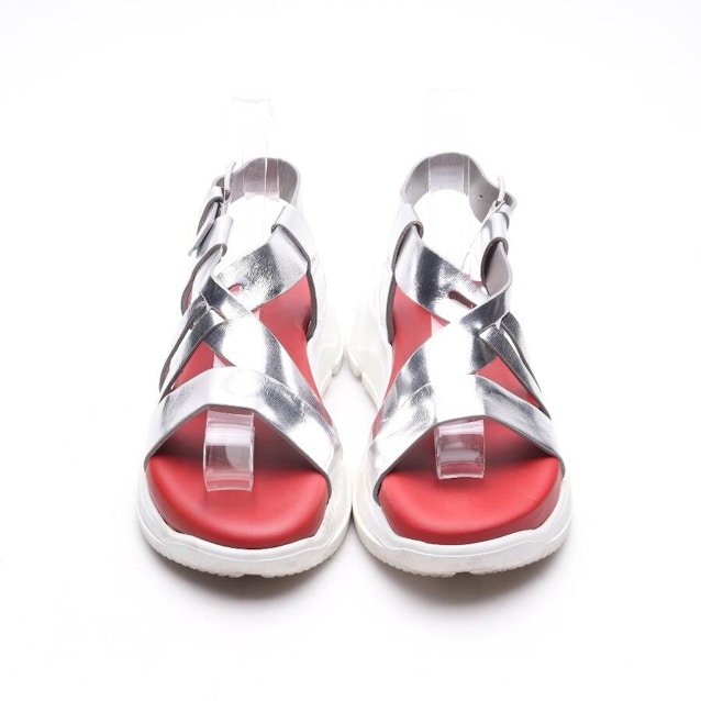 Strappy Sandals EUR 37 Silver | Vite EnVogue