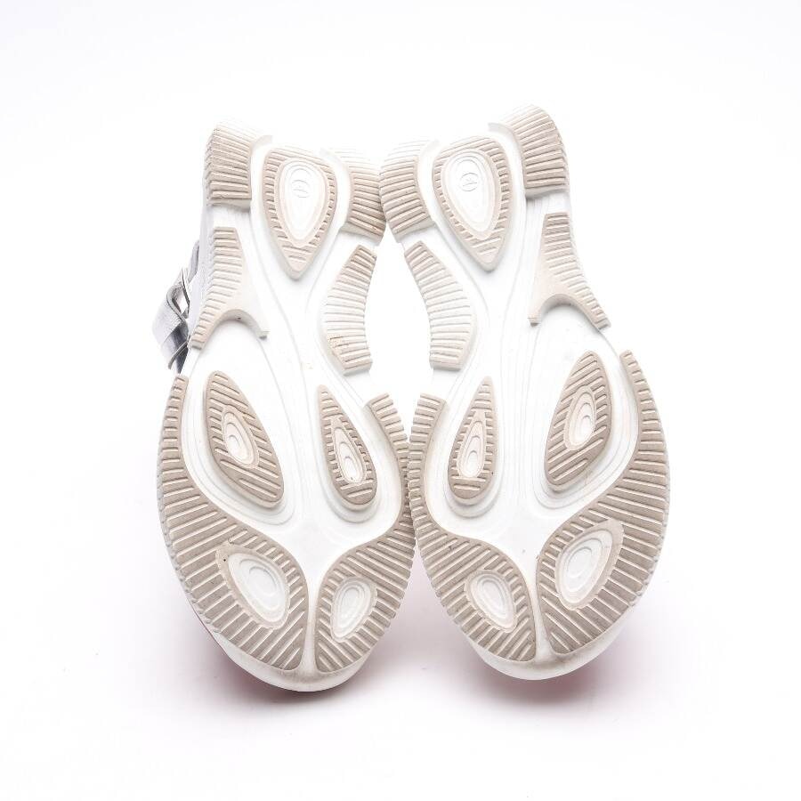 Image 4 of Strappy Sandals EUR 37 Silver in color Metallic | Vite EnVogue
