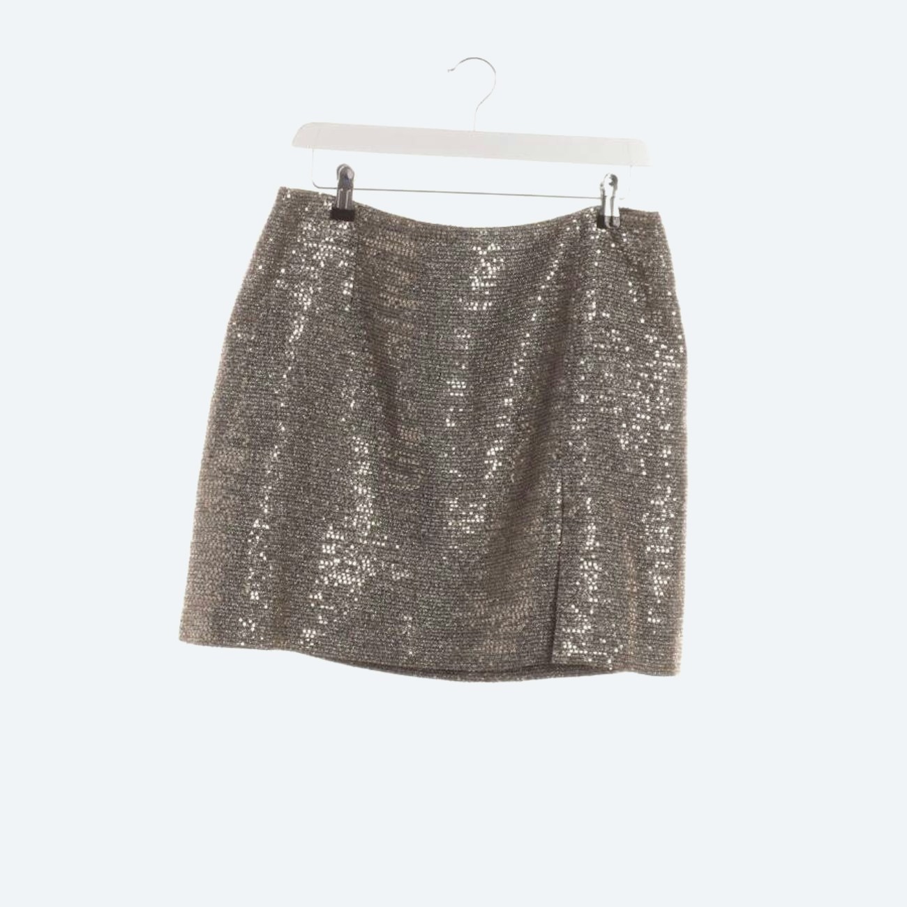 Image 1 of Skirt 36 Gold in color Metallic | Vite EnVogue